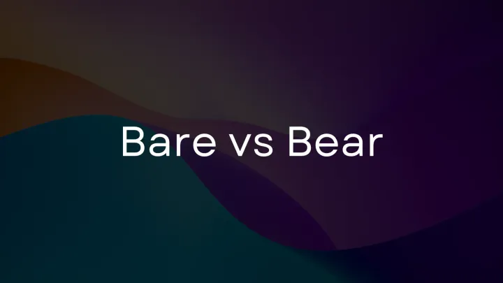 Bear vs. Bare: A simple guide to knowing the difference